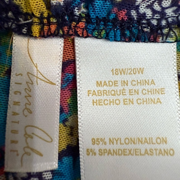 Anne Cole Red and Pink Swim Coverup Tunic - Picture 2 of 5